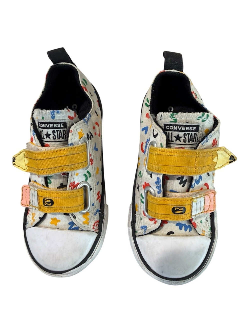Converse Chuck Taylor All Star Easy-On Doodles Sneakers in Kids Size 8